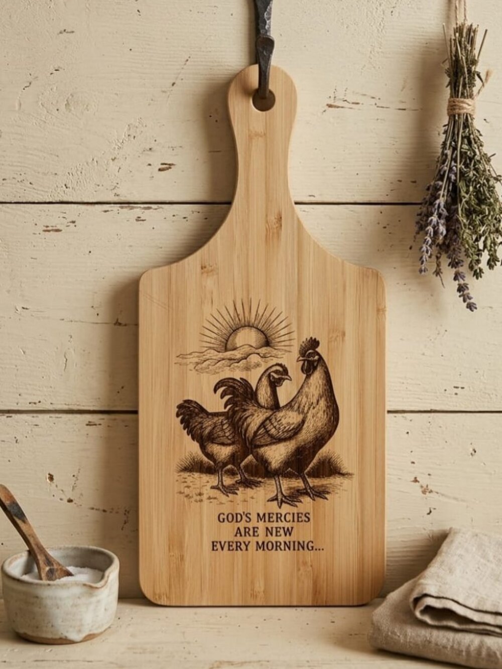 Bamboo Engraved Cutting Board